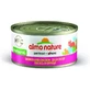 Almo Nature HFC Jelly con salmón y pollo - Alimento completo para gatos adultos, 70 g
