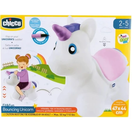 Chicco Unicorn – Aufblasbares Rutschfahrzeug