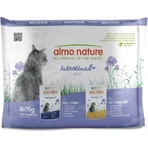 Almo Nature PFC Daily Func Cat70 Sen PE-PO – Alleinfuttermittel in Form von Nassfutter für erwachsene und ältere Katzen, zur Unterstützung der Verdauung, 6 x 70 g