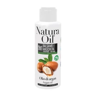 Natura Oil Huile d'argan - Après-shampoing et masque nourrissant et hydratant 2 en 1, 100 ml