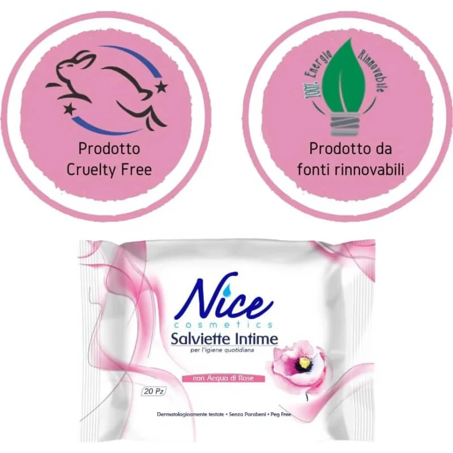Fria Intimate Wipes - 20 milde doekjes