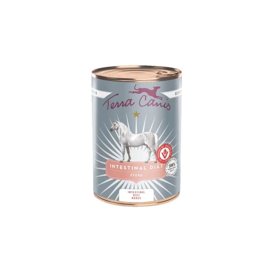 Terra Canis Diet Alivet Intestinal Cavallo – hrană completă pentru câini cu tulburări intestinale, 400 g