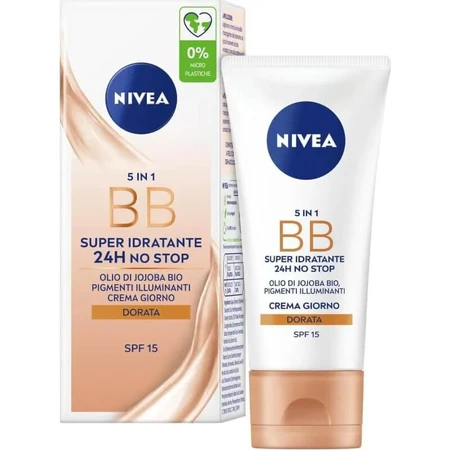 Nivea 5-in-1 - Super Moisturizing BB Cream SPF 15, 50 ml - Gold