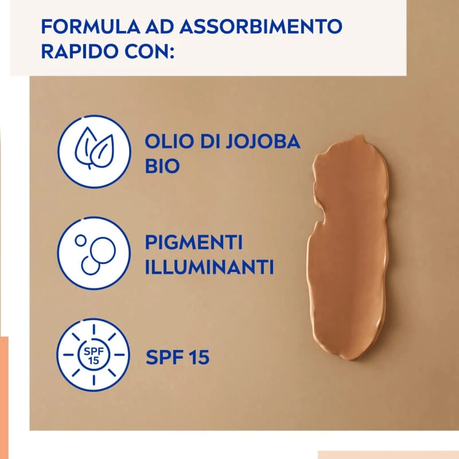 Nivea 5-in-1 - Super Moisturizing BB Cream SPF 15, 50 ml - Gold