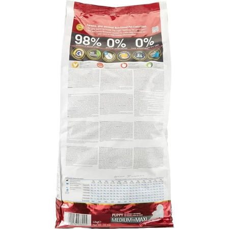 Farmina N&amp;d Prime Puppy Medium &amp; Maxi con pollo y granada - Pienso completo para perros, 12 kg