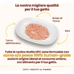 Almo Nature HFC Atún del Atlántico para gatos esterilizados - Alimento complementario para gatos adultos esterilizados o menos activos, 50 g