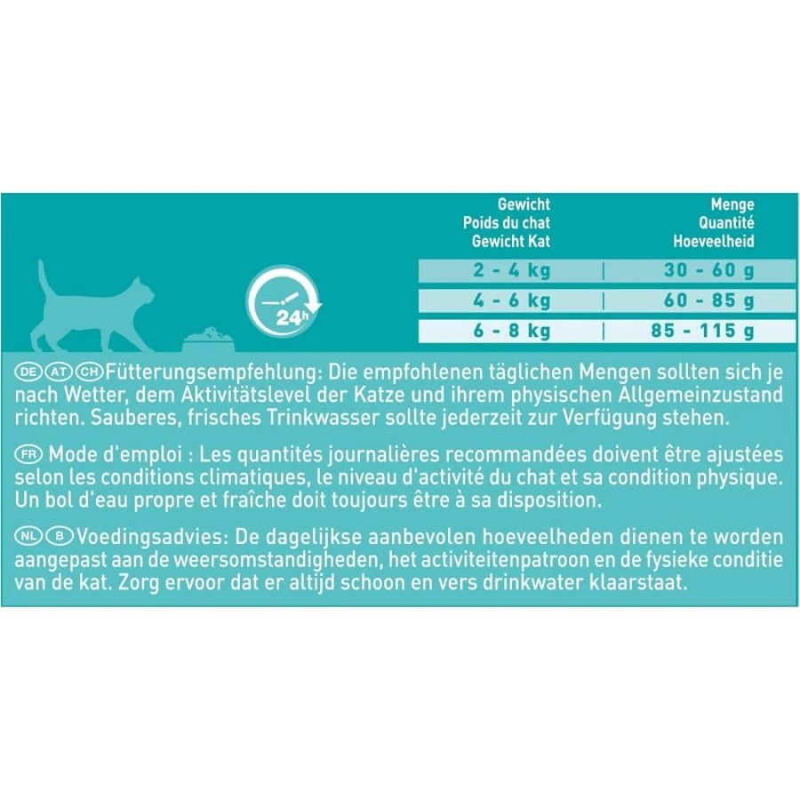 Purina One Kip - Compleet voer voor gecastreerde katten met nierproblemen, 350 g