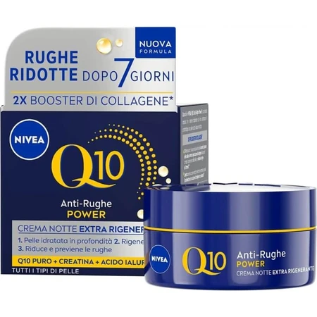 Nivea Q10 Anti-Rides Power - Crème de nuit ultra-régénérante 50 ml