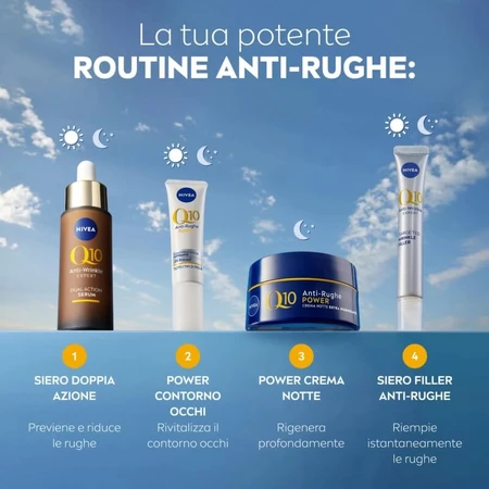 Nivea Q10 Anti-Rides Power - Crème de nuit ultra-régénérante 50 ml