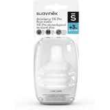 Suavinex SX Pro – 2 symmetrische, anatomisch geformte Sauger, mittlerer Durchfluss, ab 3 Monaten