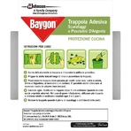 Baygon 5 zelfklevende kakkerlakkenvallen voor bescherming in de keuken
