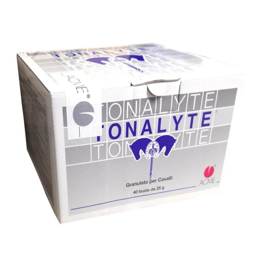 Acme Tonalyte Granules for Horses - Supplement for Sport Horses, Stallions, Mares, and Foals; 40 packets of 25 g each