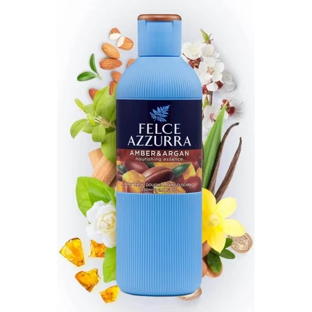 Blue Fern Amber and Argan - Gel de ducha 650 ml
