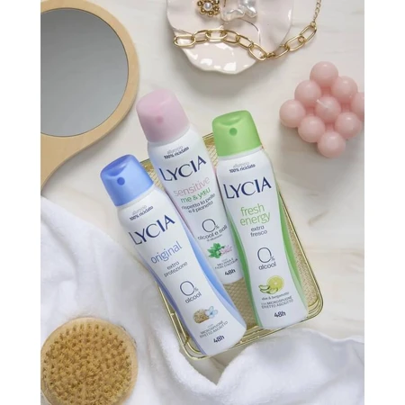 Lycia Sensitive me &amp; you Zitronenmelisse und Wasserblumen – Deodorant-Spray 150 ml