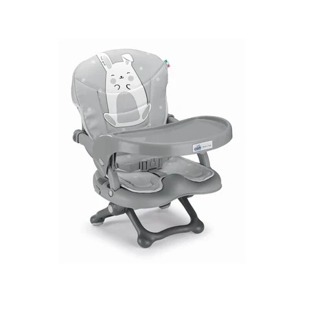 Cam Smarty Pop - Booster Seat for Children Ages 6–36 Months, Gray Rabbit Design