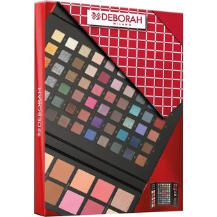 Deborah Make-up & Beauty-cadeauset - Make-uptasje nr. 4 in bruintinten 