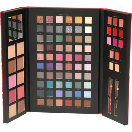 Deborah Make-up & Beauty-cadeauset - Make-uptasje nr. 4 in bruintinten 