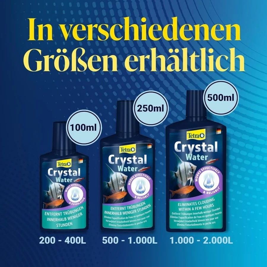 Tetra Crystalwater – środek klarujący do akwariów słodkowodnych, 250 ml: ceny i cechy