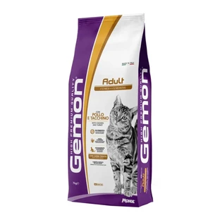 Gemon Pollo y pavo para gatos adultos - Alimento completo para gatos adultos, 7 kg