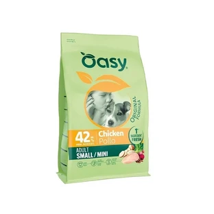 Oasy Original formula adult small - mini al pollo - alimento completo per cani adulti di taglia piccola 2 kg