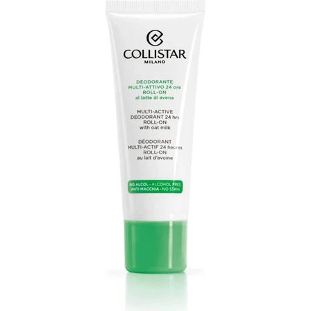 Collistar Perfect Body Édition spéciale - Déodorant multi-actif au lait d'avoine 24 heures, roll-on, 75 ml