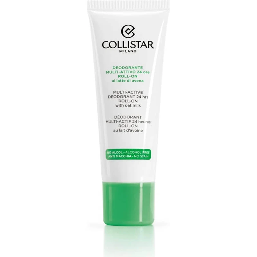 Collistar Perfect Body Édition spéciale - Déodorant multi-actif au lait d'avoine 24 heures, roll-on, 75 ml