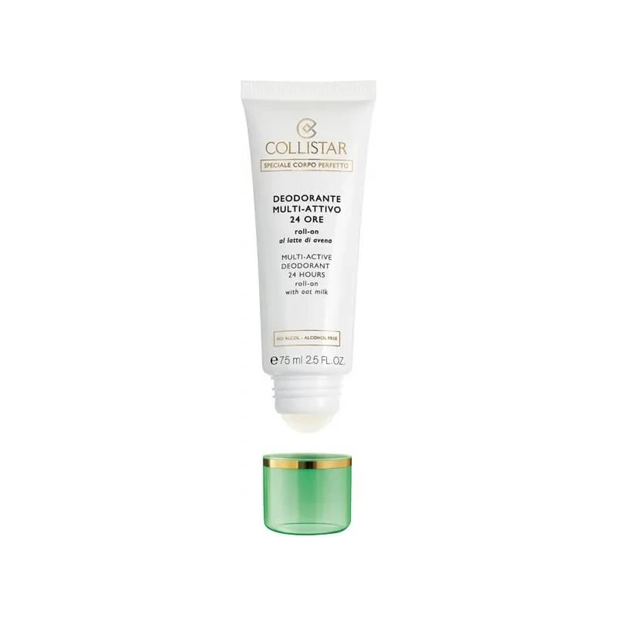 Collistar Perfect Body Édition spéciale - Déodorant multi-actif au lait d'avoine 24 heures, roll-on, 75 ml