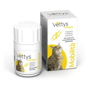 Vettys Integra Cat Mobility - Complementary Food for Joint Health, 30 tablets