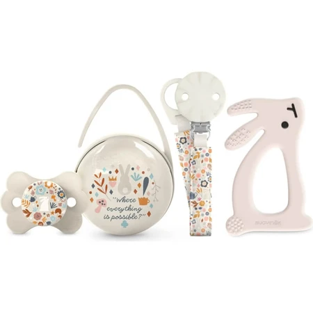 Suavinex Wonderland - 4-delige babycadeauset - neutraal