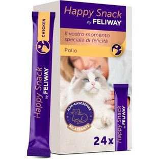 Ceva Animal Health Feliway Happy Snack met kip – 15 staafjes voor katten, elk 15 g