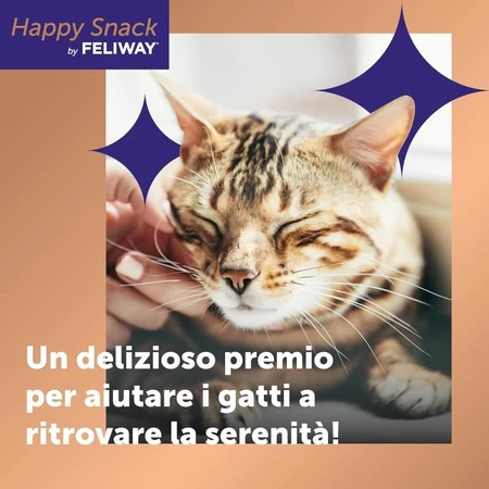 Ceva Animal Health Feliway Happy Snack met kip – 15 staafjes voor katten, elk 15 g