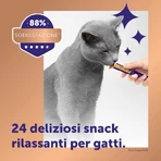 Ceva Animal Health Feliway Happy Snack met kip – 15 staafjes voor katten, elk 15 g