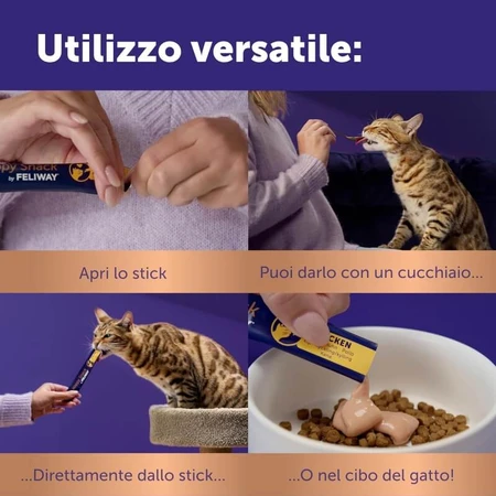 Ceva Animal Health Feliway Happy Snack met kip – 15 staafjes voor katten, elk 15 g