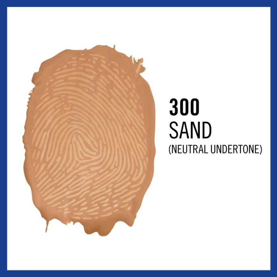 Rimmel Match Perfection - Base de maquillaje líquida con SPF 20 - N.º 300 Sand