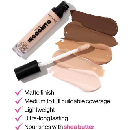 Wet n Wild Megalast Incognito - Liquid Concealer - Light Medium