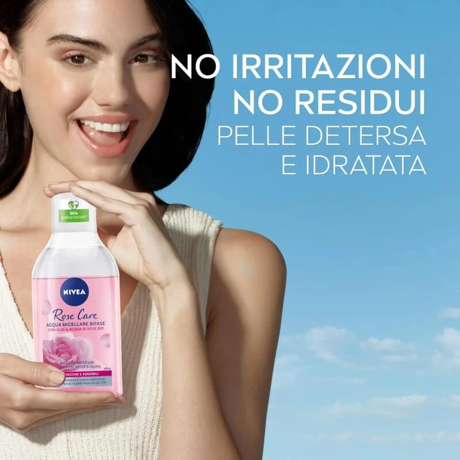 Nivea Rosa Care - Two-Phase Micellar Water 400 ml