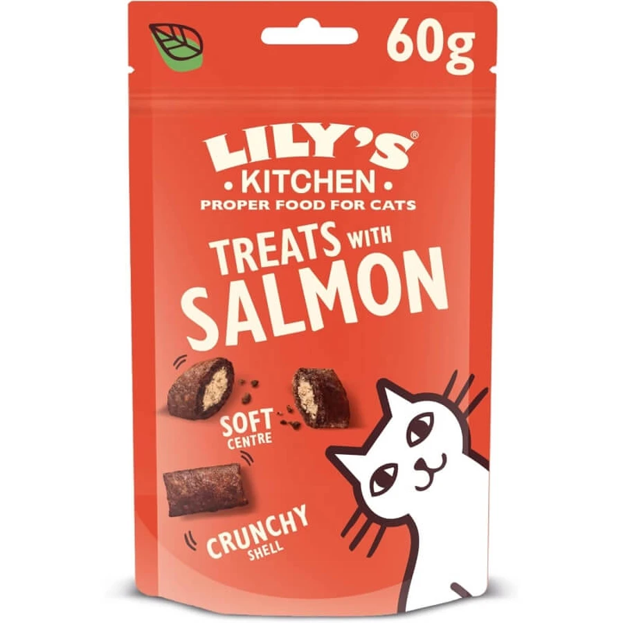 Lily's Kitchen Treats Salmon - Salmon Snacks for Cats 60 g 60 g