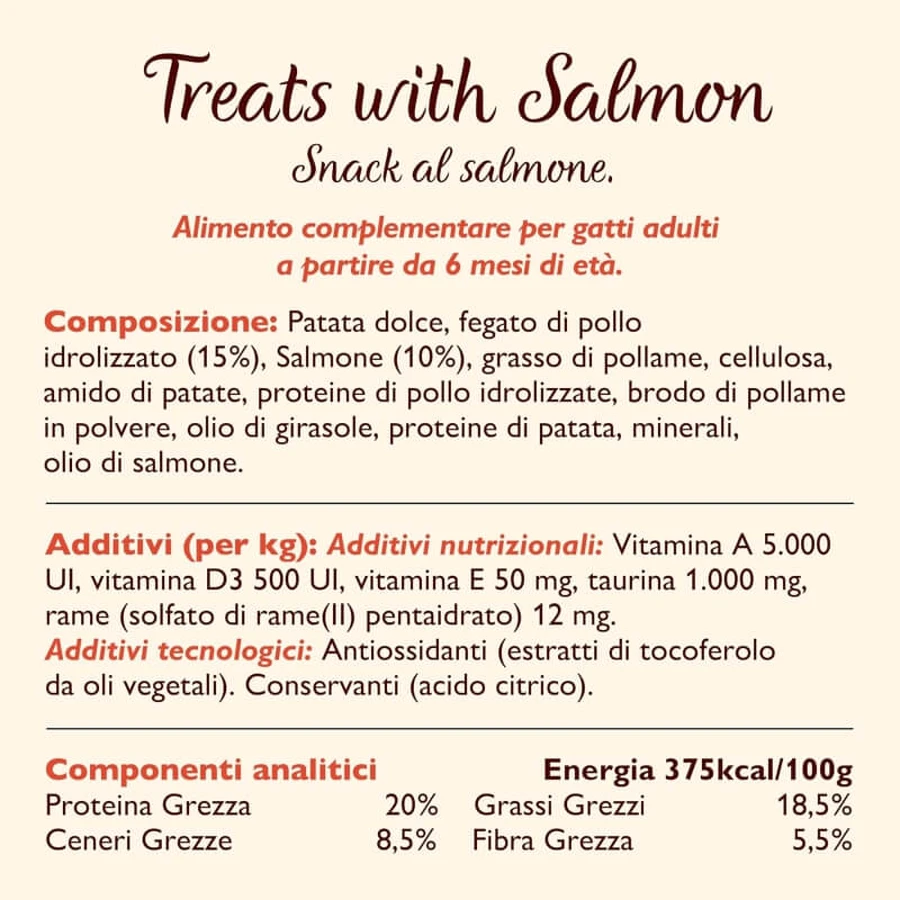 Lily's Kitchen Treats Salmon - Salmon Snacks for Cats 60 g 60 g