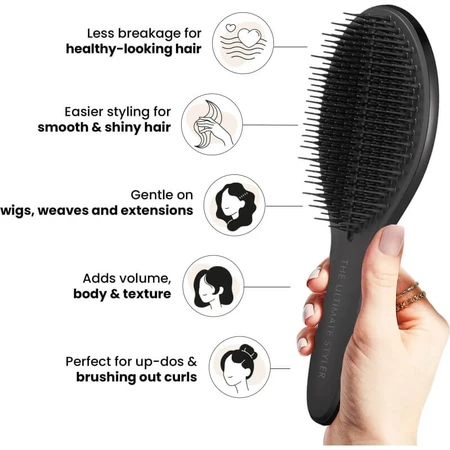Tangle Teezer The Ultimate Styler – Föhnbürste – Jet Black