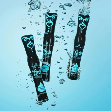 Essence Lash Princess - Máscara de pestañas resistente al agua con efecto de pestañas postizas