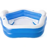 Piscina hinchable pentagonal Bestway, 213 x 206 cm