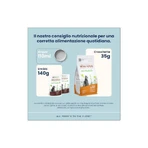 Almo Nature Anti-Haarballen Rind und Huhn – Alleinfuttermittel für ausgewachsene Katzen, 6 x 70 g