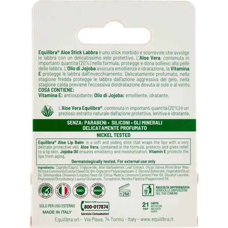 Equilibra Aloe-Lippenbalsam