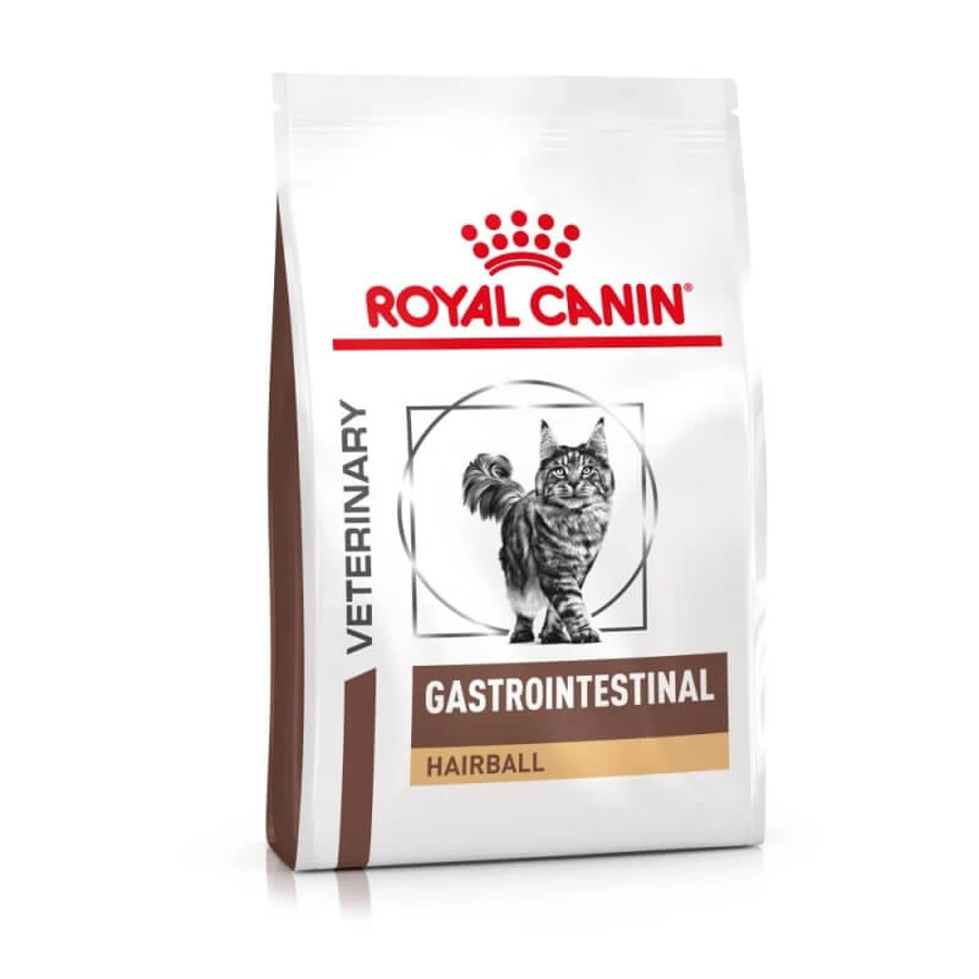 Royal Canin Gastrointestinal Hairball – Trockenfutter für Katzen mit Verdauungsproblemen und Haarballen, 2 kg