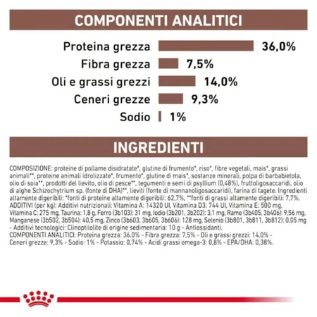 Royal Canin Gastrointestinal Hairball – Trockenfutter für Katzen mit Verdauungsproblemen und Haarballen, 2 kg