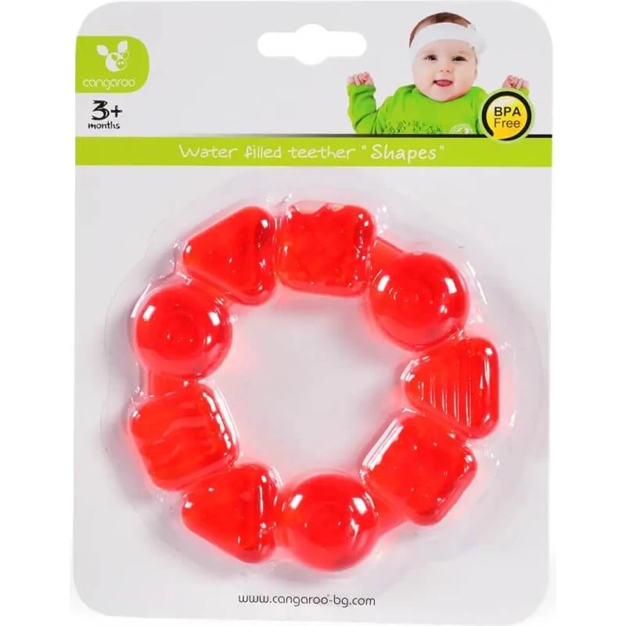 Mordedor con forma de anillo «Cangaroo» - Rojo