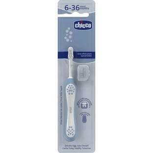 Chicco First Teeth Toothbrush 6–36m – Light Blue