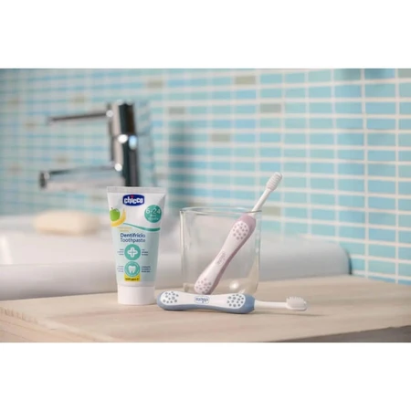 Chicco First Teeth Toothbrush 6–36m – Light Blue