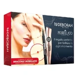 Deborah Beauty Kit &amp; Morellato nr. 07 - Instant Maxi Volume Extra Black Mascara + 48-uurs eyeliner + armband