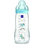 Biberón Mam Easy Active: biberón de 330 ml con tetina de silicona, con diseños variados para niños